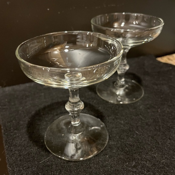 Vintage Champagne Glasses Set of Two - Picture 1 of 8